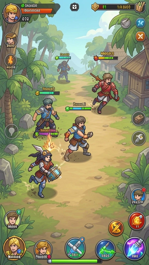 Tampilan permainan slot yang memikat.
