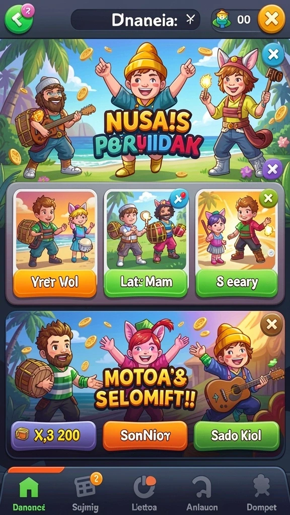 Aksi seru saat melawan musuh di level baru.