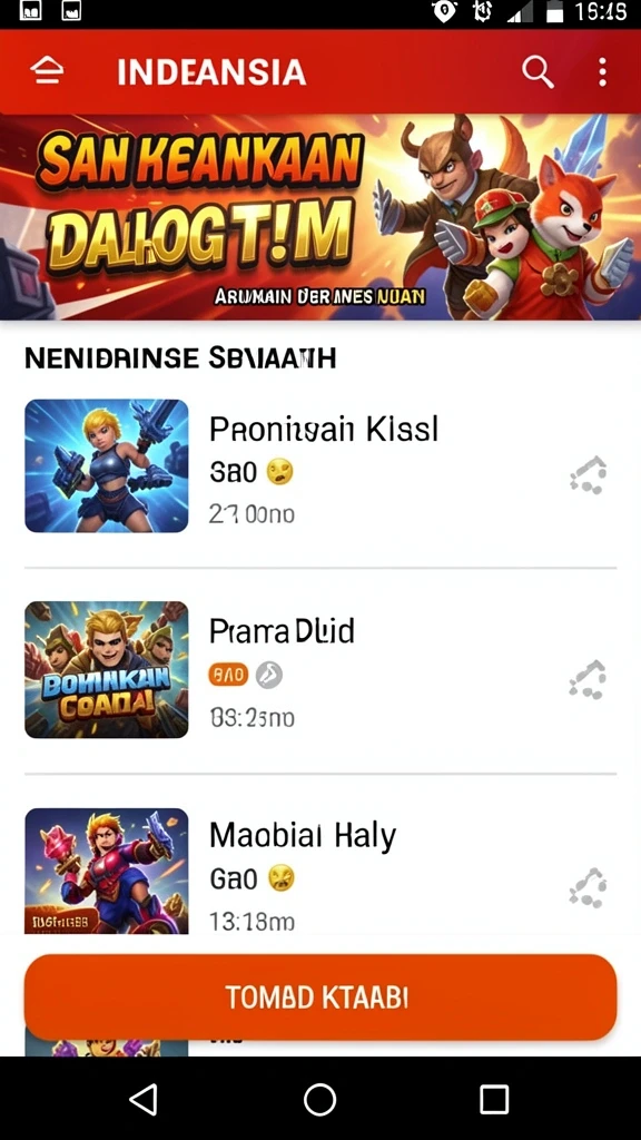 Tangkapan layar menunjukkan karakter utama dalam pertarungan.