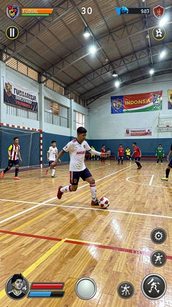 Tampilan awal game yang menarik perhatian.
