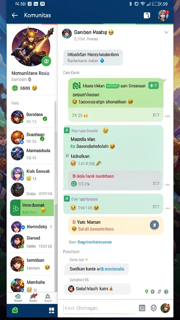 Antarmuka 678LUCK yang menarik dan mudah digunakan.
