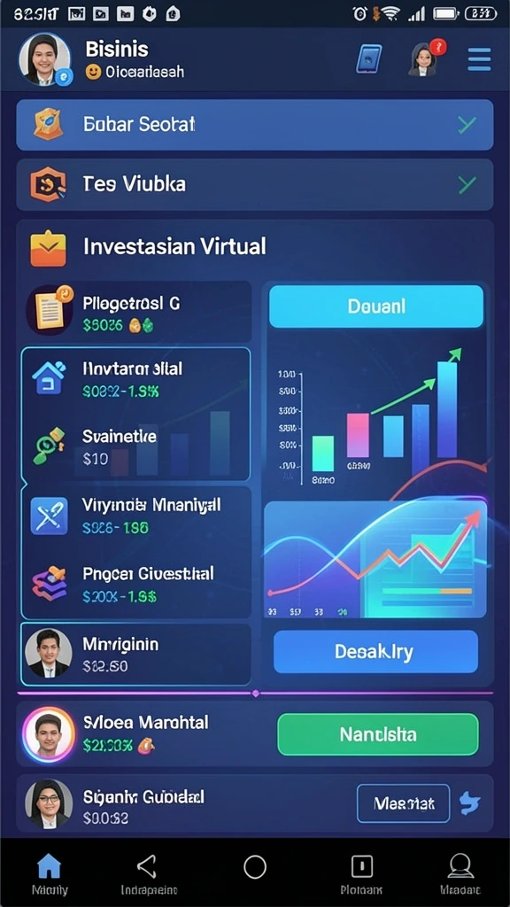 Berbagai pilihan permainan yang mendebarkan.