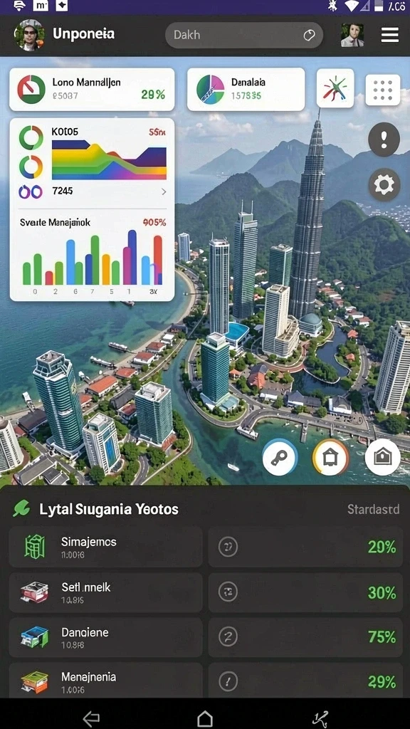 Misi menantang dengan pemandangan yang spektakuler.