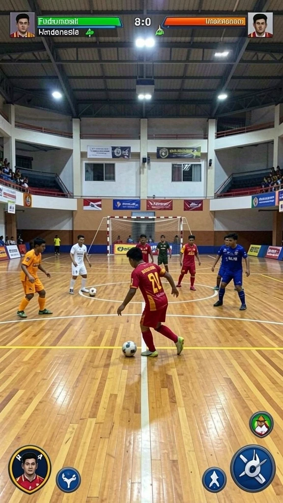 Tampilan menarik dengan berbagai pilihan permainan.