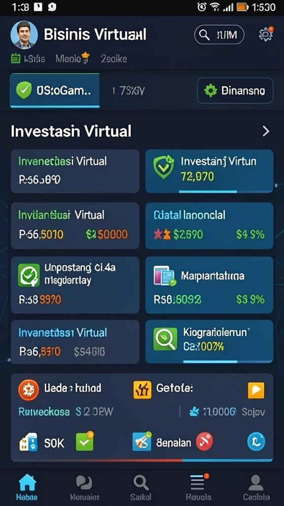 Grafis yang menawan membuat pengalaman bermain semakin seru.