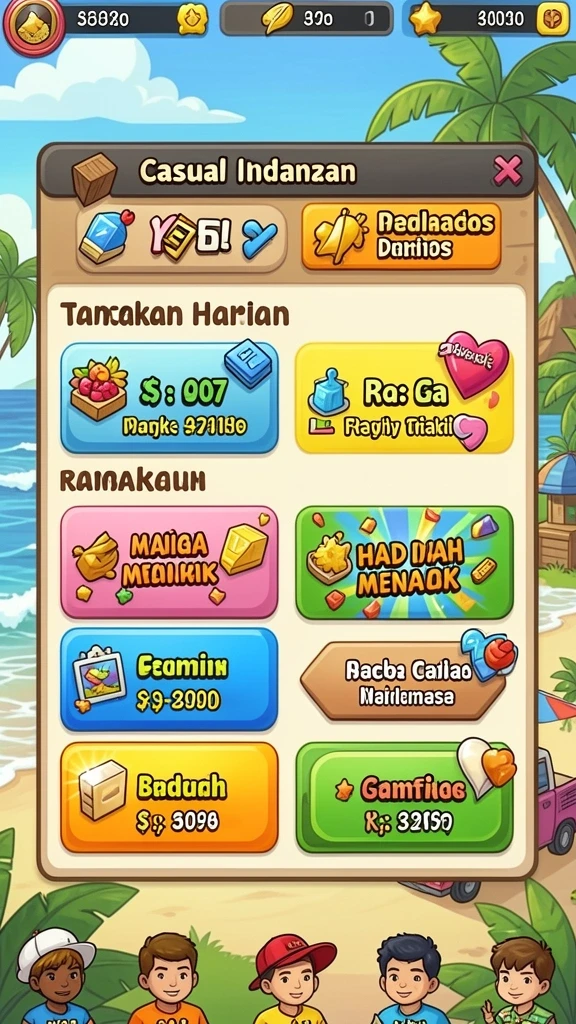 Level penuh tantangan yang menarik.