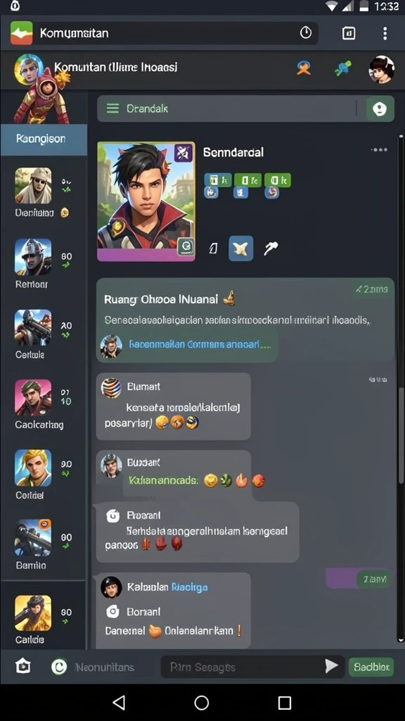 Grafis permainan yang memukau dan interaktif.