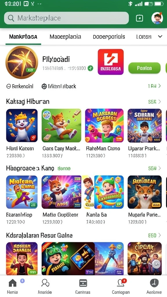 Tampilan antarmuka pengguna yang mudah dipahami.