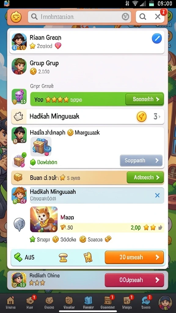 Antarmuka pengguna yang sederhana dan intuitif.