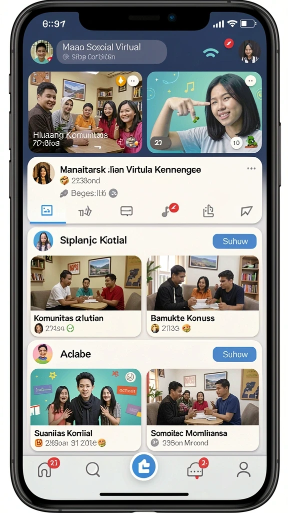Tampilan antarmuka yang menarik dan user-friendly.