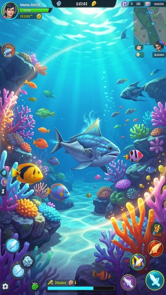 Tampilan permainan slot yang colorful dan menarik.
