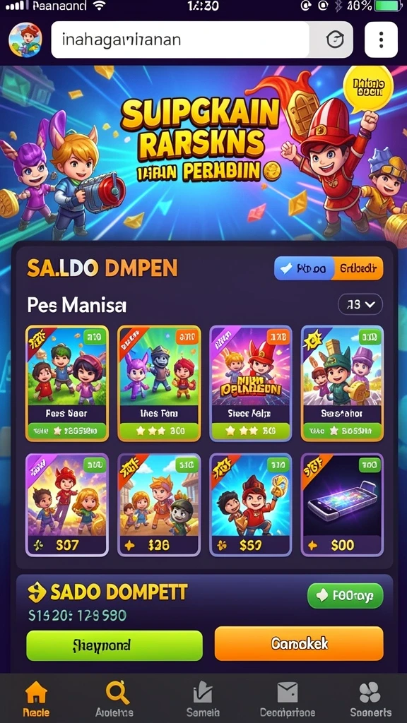 Tampilan antarmuka yang menarik dan mudah dipahami.