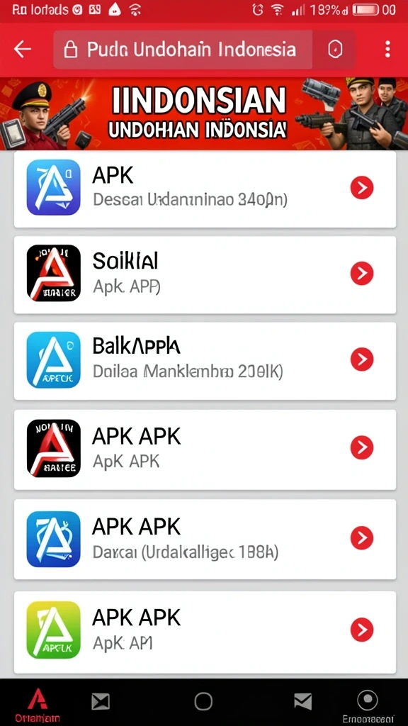 Tampilan awal aplikasi INDOMAREVIP yang menarik.