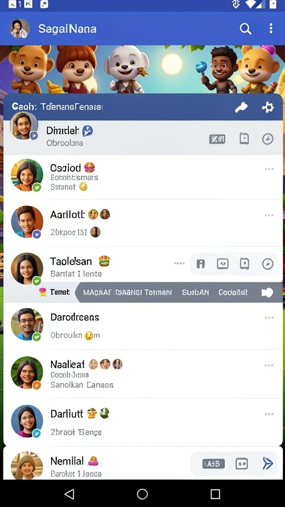Fitur permainan multiplayer yang dapat dinikmati bersama teman.