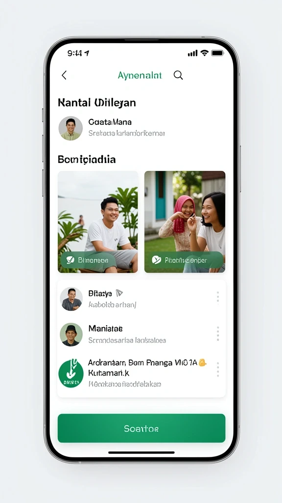 Tampilan antarmuka yang menarik dan mudah dinavigasi.