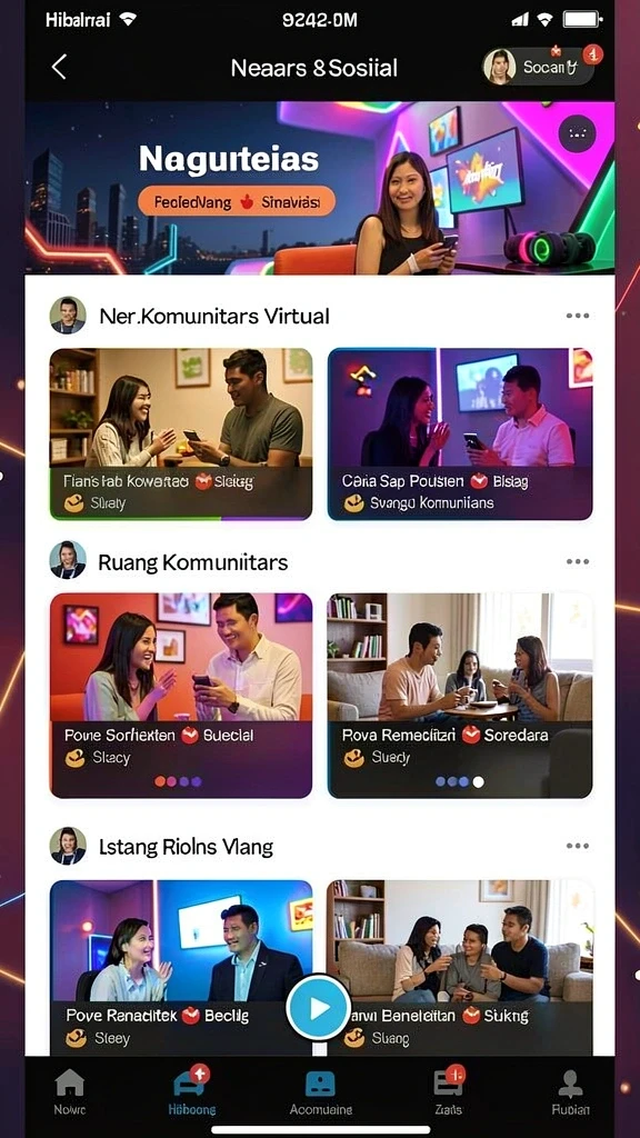 Fitur leaderboard untuk bersaing secara global.