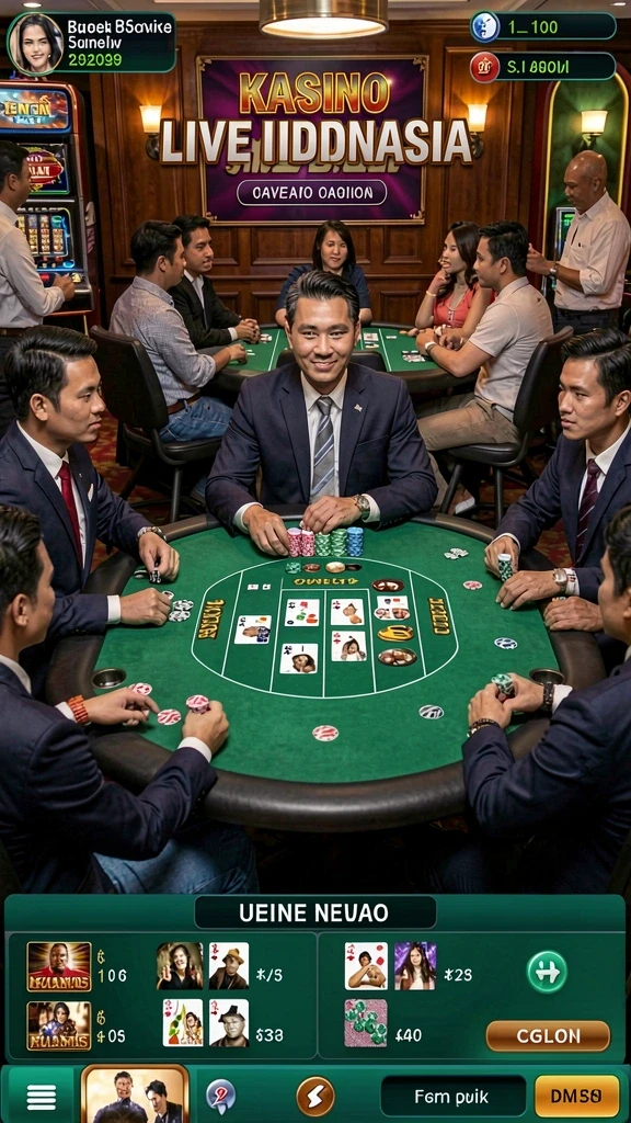Fitur live kasino yang mendebarkan dan interaktif.