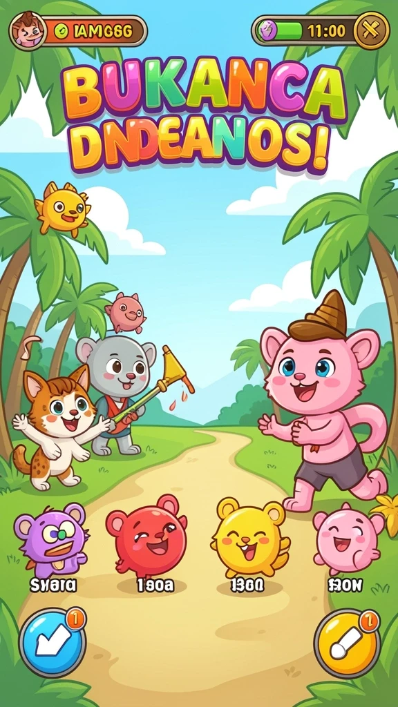 Tangkapan layar memperlihatkan level baru yang menantang.