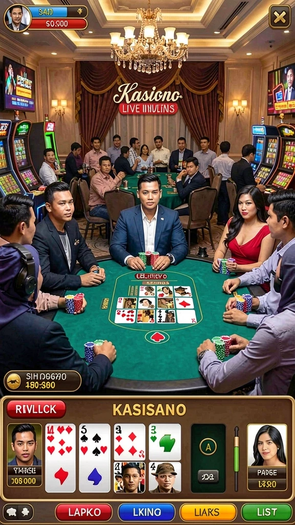 Berbagai permainan seru yang siap dimainkan.