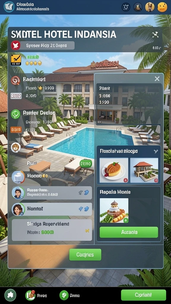 Gameplay yang seru dan menantang di setiap level.