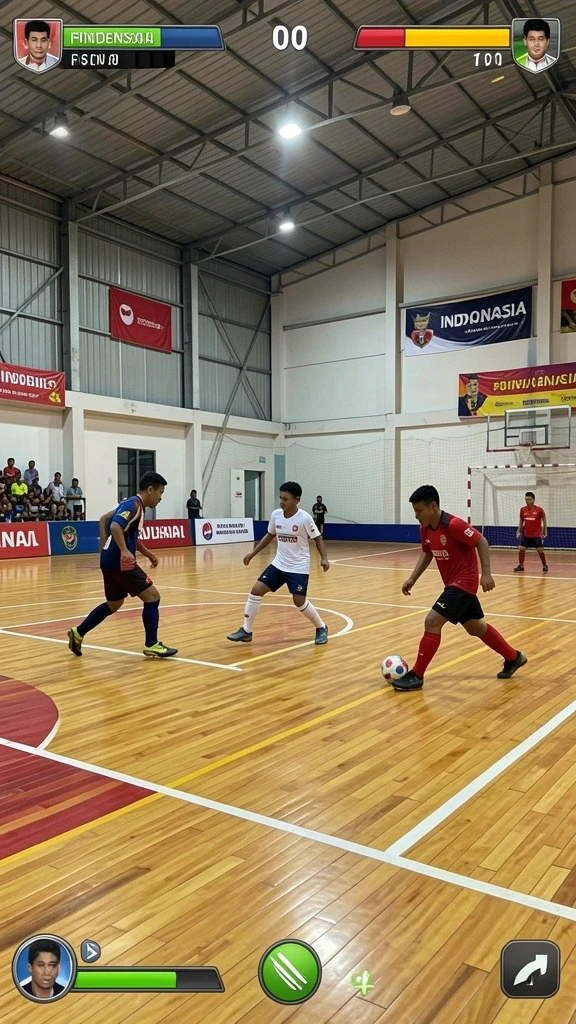 Tampilan antarmuka yang modern dan mudah digunakan.