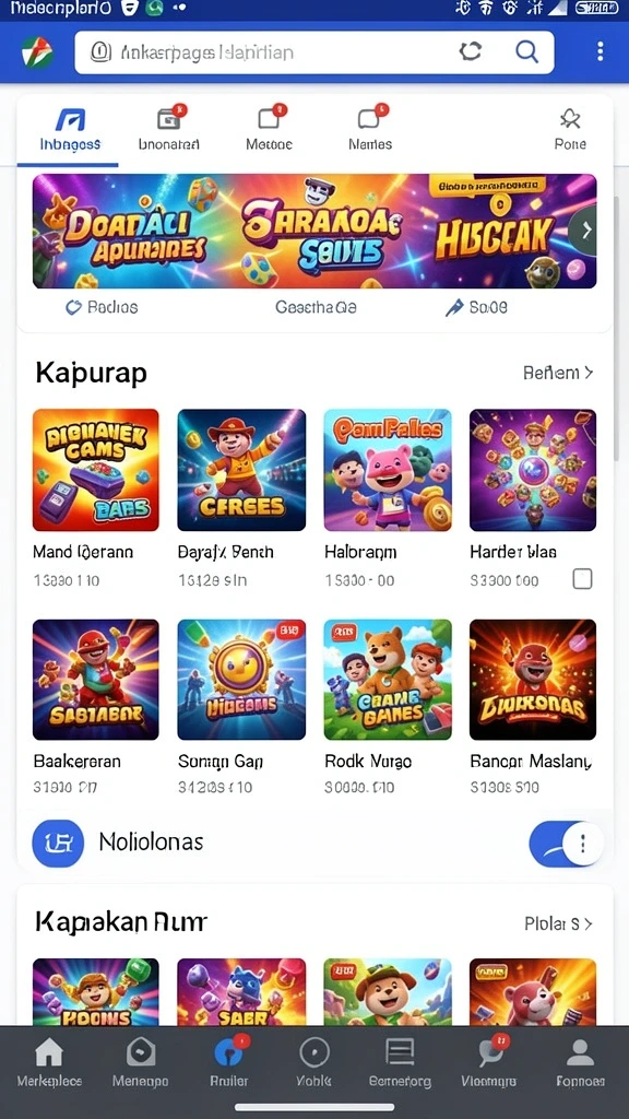 Tampilan antarmuka yang sederhana dan menarik.