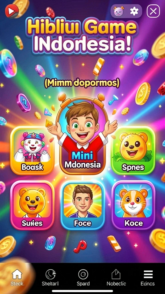 Menu pilihan karakter saat memulai permainan.