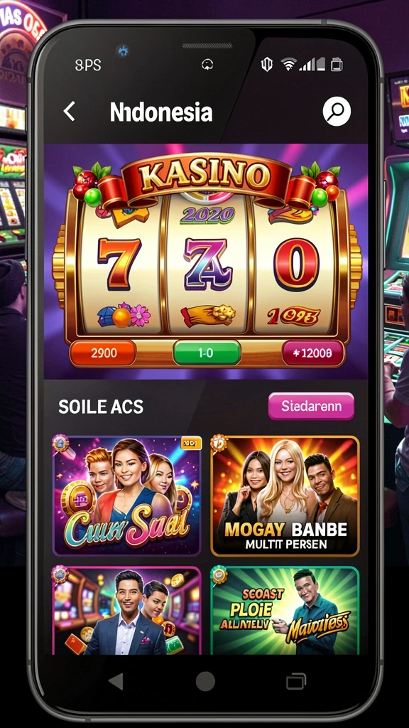 Screenshot menunjukkan pilihan karakter yang bisa dikustomisasi.