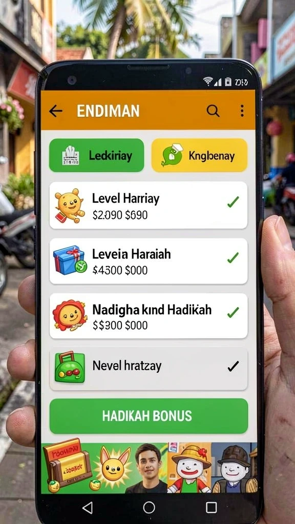 Grafis yang memukau dan penuh warna.