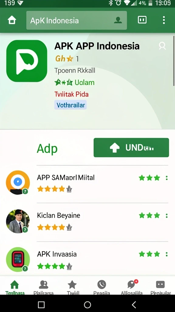 Tampilan awal yang menarik untuk pemain baru.