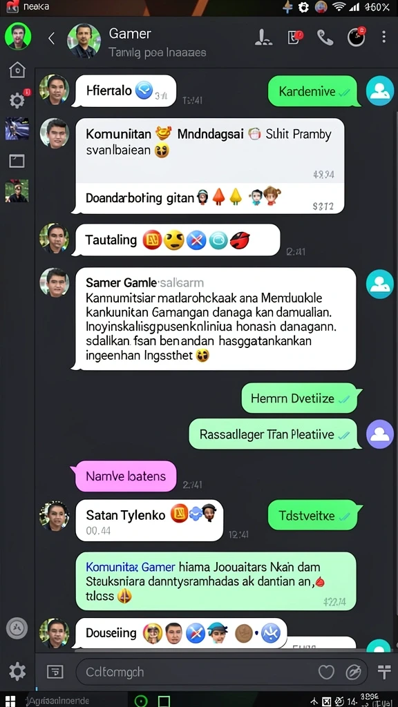 Tampilan antarmuka yang intuitif dan menarik.