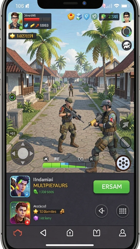 Tangkapan layar menunjukkan level baru dengan grafis luar biasa.