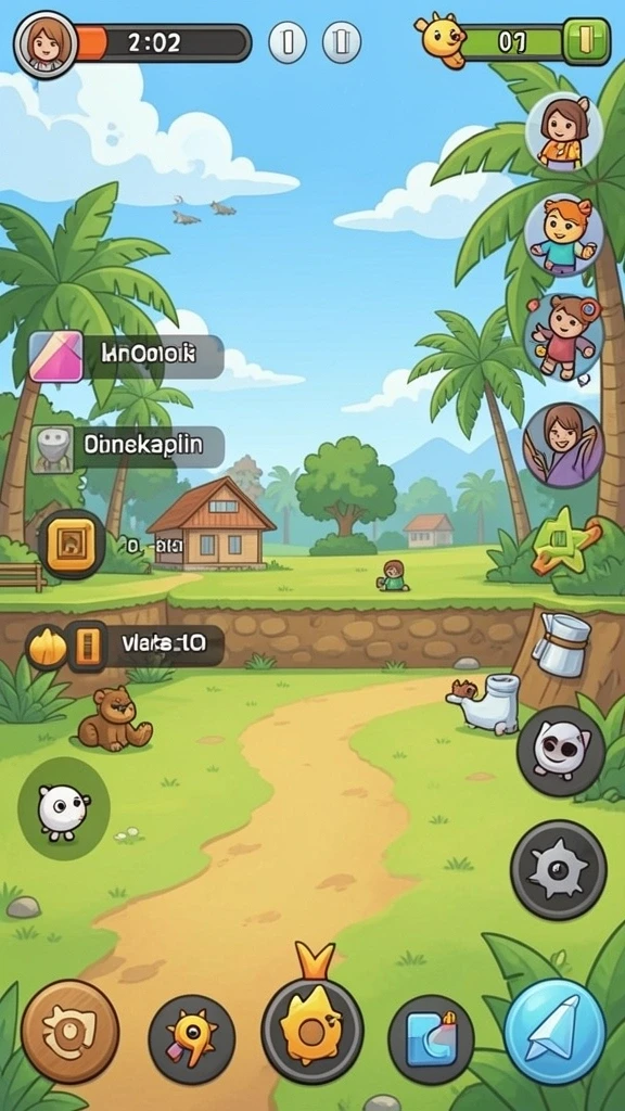 Tampilan utama yang menarik dan intuitif.