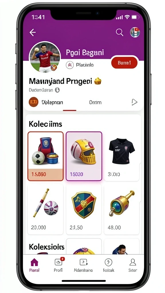 Tampilan antarmuka yang menarik dan mudah dinavigasi.