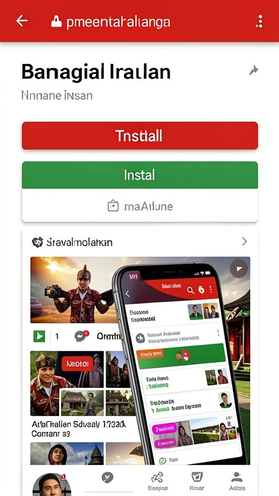 Screenshot memperlihatkan grafis yang menawan dalam game.